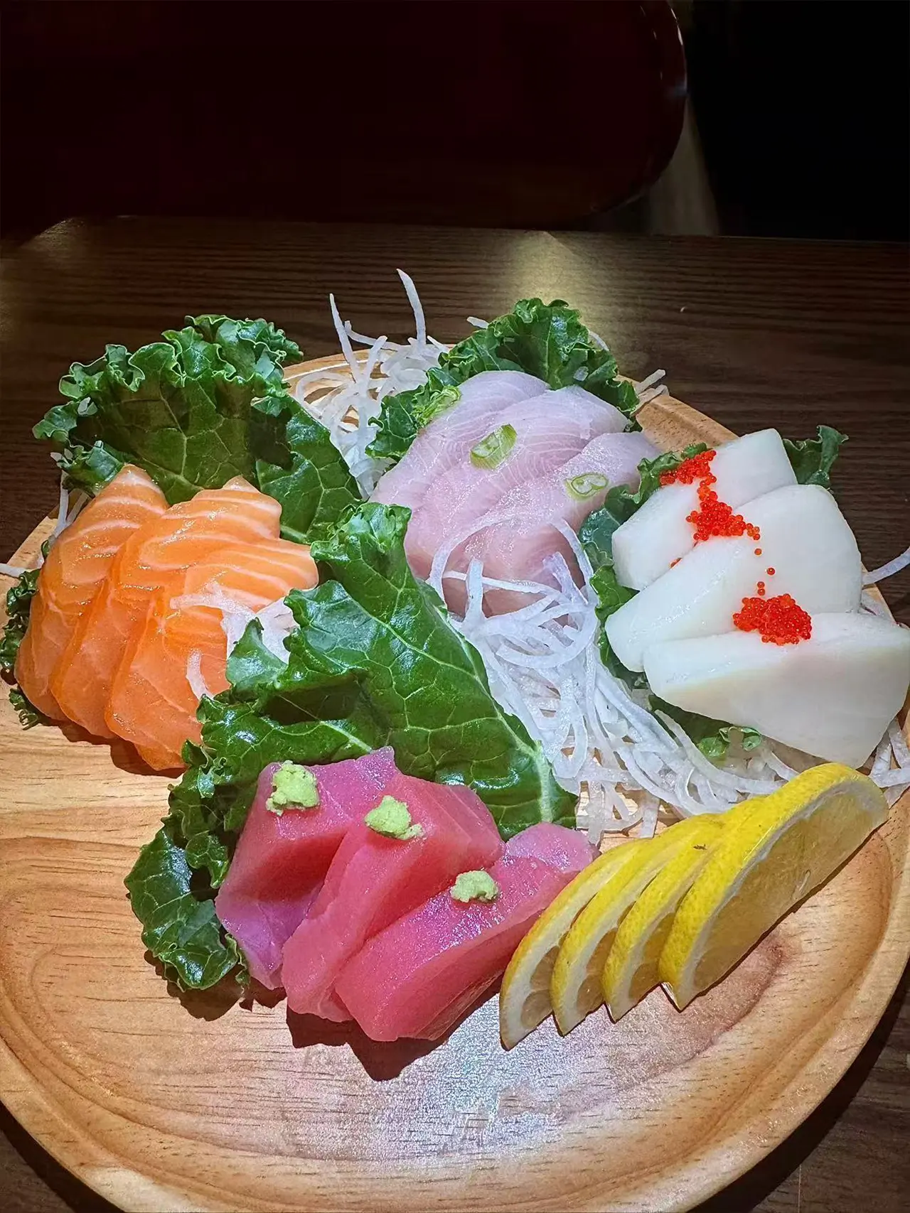 Sashimi platter at Masuta Sushi Japanese Restaurant in Jonesboro
